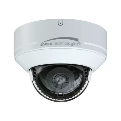 Speco - O8VD3 - 8MP (4K) IP Dome Camera with Line Crossing and Intrusion Detection, NDAA Compliant
