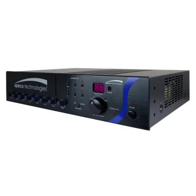 Speco - PBM120A - 120W PA Mixer Amplifier with Module Bay