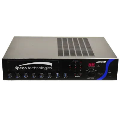 Speco - PBM240AU - 240W PA Mixer Amplifier with Tuner/USB/CD/SD Module
