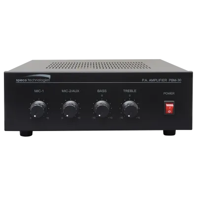Speco - PBM30 - 30W Contractor Series PA Amplifier UL Listed