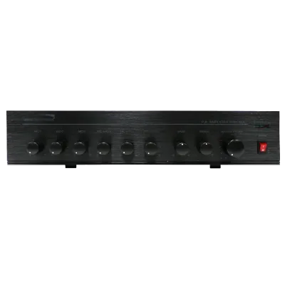 Speco - PMM60A - 60W PA Mixer Power Amplifier with 6 Inputs