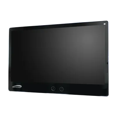 Speco - PVM27 - 27” Public Display Monitor with Built-in 5MP IP & 2MP HD-Analog Cameras