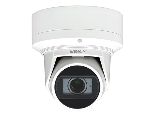 Hanwha - QNE-6080RVW - 2MP Flateye Camera (White Color)