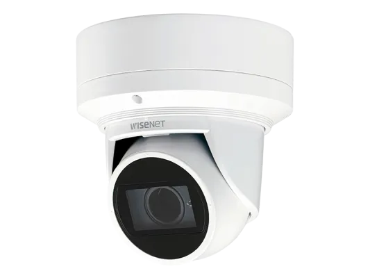 Hanwha - QNE-6080RVW - 2MP Flateye Camera (White Color)