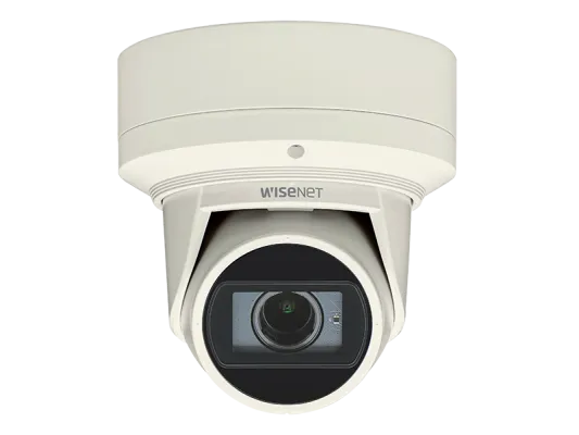 Hanwha - QNE-7080RV - 4MP Flateye Camera (Ivory color)