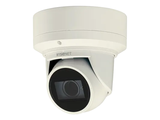 Hanwha - QNE-7080RV - 4MP Flateye Camera (Ivory color)