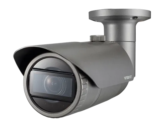 Hanwha - QNO-7080R - 4MP Network IR Bullet Camera with Varifocal lens