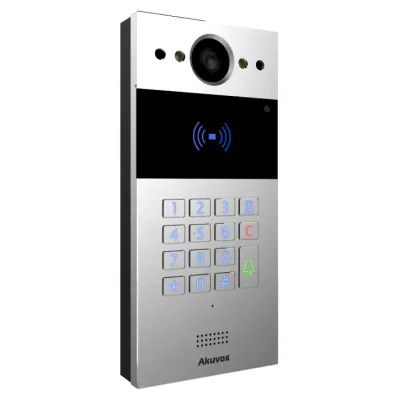 Akuvox - R20K - Multi-Subscriber Call Molding Silver Panel 