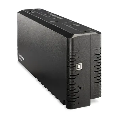 CYBERPOWER - SL950U - 950VA/510W Slim Line Standby UPS, 8 NEMA 5-15R Outlets, NEMA 5-15P Plug, 5 Ft Cord, 1 USB-A and one USB-C Charging Port, USB, PowerPanel Personal, 3 Yr Warranty