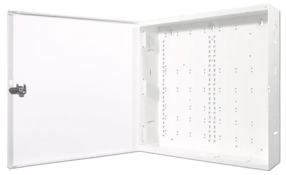 ELK - SWB14 - Structured Wiring Box, 14.25" square x 3.5" w/Door & Camlock