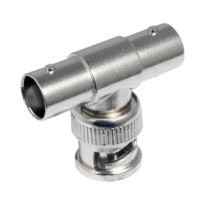 AVYCON - AVA-BNC-FBFM - T Connector, 1 BNC Male to 2 BNC Female, Bag of 25