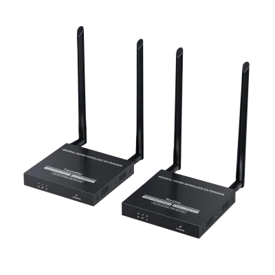 AVYCON - AVA-HDMI-EXT-W150 - HDMI Wireless Extender up to 150ft (HDbitT), transmitter & receiver kit, combine up to 3 receivers, includes DC5V power supply