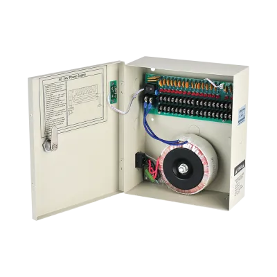 AVYCON - AVA-PSW-24VAH10A-18 - 24VAC, 10 Amp, 18 Channel Power Distribution Box, AC110V