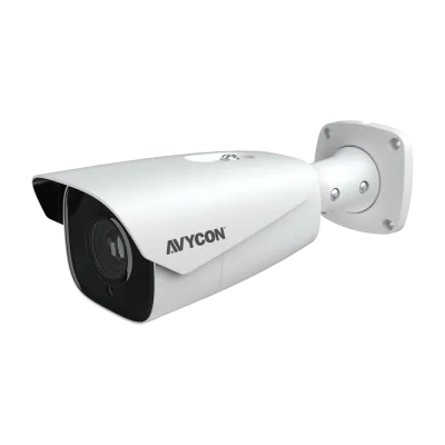 AVYCON - AVC-BNN81AVT/V2 - (NDAA) 4K (8.4MP) IP H.265 IR FD Bullet, 30fps@3840x2160, True D&N (ICR), 2.8-12mm Motorized Autofocus Lens, 48 IR LED's, 1 Audio In/Out, 1 Alarm In/Out, MicroSD slot, DC12V, PoE Built-in
