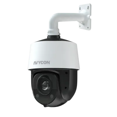 AVYCON - AVC-PNN21X25LW - (NDAA) 2MP H.265 IP PTZ, 25X Optical In/Outdoor IR PTZ, True WDR, True D&N, HLC, DIS, SDNR, POE, MicroSD, Smart Tracking, PoE+, includes wall mount