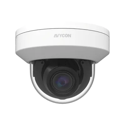AVYCON - AVC-TD22M - 2MP (1920x1080), Indoor Dome Camera, 4-in-1, HD-TVI (default), CVI, AHD, ANALOG (960H), 2.7-13.5mm Motorized A/F Lens, 66ft Smart IR's, DWDR, CoC, OSD, BLC, DC12V/AC24V, White