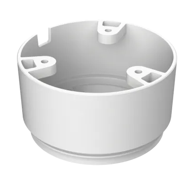 AVYCON - AVM-JB-EVO-T1 - Back Box for EVO Turret Cameras, AVC-EIPT51F28 & AVC-TMT51F28, White