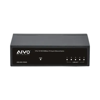 AVYCON - AVN-S05-1E04G - 4+1 Ports Gigabit Network Switch