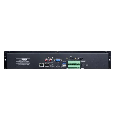 AVYCON - AVR-NSV32E2N-12T - (NDAA) H.265+ 32CH 4K NVR, DUAL NIC, max. 320Mbps, 8MP@30FPS, ONVIF, 8 Alarm In / 1 Alarm Out, 1 HDMI 4K Output, 4 SATA, 12TB HDD installed