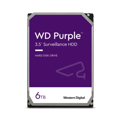 AVYCON - AVY-HDD-6TB - WD Purple Surveillance 24/7 Drive, 3.5" SATA, 6TB Capacity