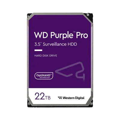 AVYCON - AVY-HDD-22TB - WD Purple Surveillance 24/7 Drive, 3.5" SATA, 22TB Capacity