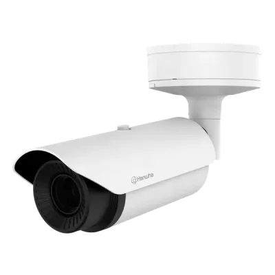 Hanwa - TNO-4040T/KUS - Network IP VGA Thermal Bullet Camera with 13mm Lens, White
