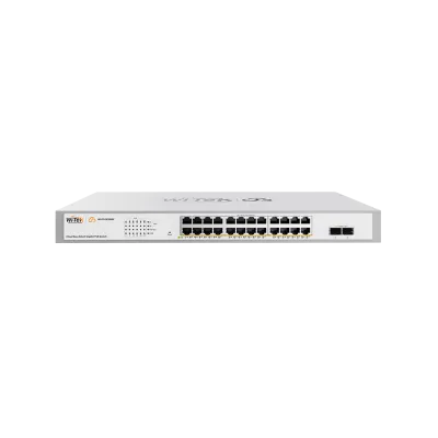 Wi-Tek - WI-PCES326GF V2 - 1000Mbps Cloud Easy Smart PoE/ Ethernet Switch