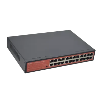 Wi-Tek - WI-SG124D V2 - 1000Mbps Ethernet Unmanaged Switch
