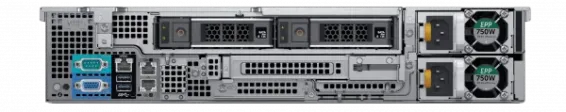 Hanwha - WRR-P-S202L1-20TB - Wisenet WAVE optimized 2U rack server with 20TB HDD  (Linux OS)
