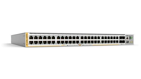Hanwha - AT-x530L-52GPX-90 - AT 48 x Gigabit Ethernet PoE+ with advanced management features, 4x10GB (SFP+) uplink, 740W total PoE budget (NDAA and TAA compliant)