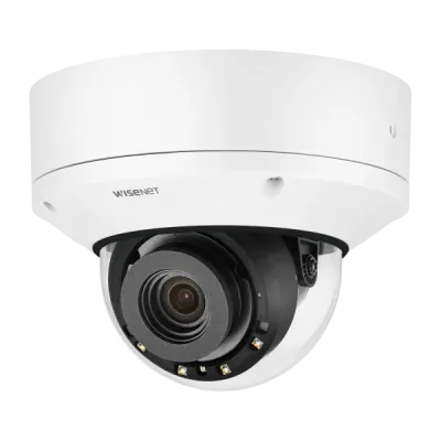 Hanwha - XND-8081REV - 5MP Indoor Dome, PoE extender camera