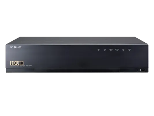 Hanwha - XRN-2011A - 32CH 4K 256Mbps NVR w/ RAID5