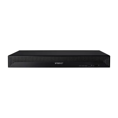 Hanwha - XRN-815S-16TB - 8 Channel Network Video Record Up To 12MP with 8 PoE/PoE+ Ports, 16TB