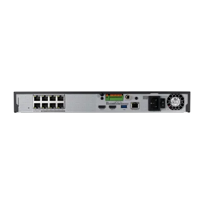 Hanwha - XRN-815S-12TB - 8 Channel Network Video Record Up To 12MP with 8 PoE/PoE+ Ports, 12TB