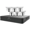 UNV - EK-S31P8DLT46 - Uniview Dual Light 8 Channel Surveillance Kit with (6) 4MP Turret Domes