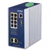 Planet - IGS-4215-4UP4T2S - Industrial 4-Port 10/100/1000T 802.3bt PoE + 4-Port 10/100/1000T + 2-Port 100/1000X SFP Managed Switch