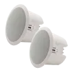 Speco - SP6ECS - 6.5" In Ceiling Speaker with Back Box (Pair)