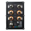 Planet - IGS-604HPT-M12 - Industrial IP67 Rated 4-Port 10/100/1000T 802.3at PoE + 2-Port 10/100/1000T Managed Ethernet Switch (-40~75C)