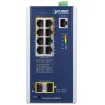 Planet - IGS-4215-4UP4T2S - Industrial 4-Port 10/100/1000T 802.3bt PoE + 4-Port 10/100/1000T + 2-Port 100/1000X SFP Managed Switch