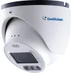 GeoVision - 84-GEBF491-1TB - Cloud AI 4MP WDR Pro Eyeball Dome IP Camera, H.265 4.3x Zoom Super Low Lux Full Color Warm LED, 1TB Micro SD