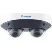 GeoVision - 84-TMS8800-0010 - 2 x 4MP Dual-Sensor Multi-Directional H.265 Super Low Lux WDR Pro IR Fixed IP Dome