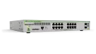 Hanwha - AT-GS970M/18PS-R-10 - AT 16 x Gigabit Ethernet managed switch , 2 x SFP Uplink, PoE+ 247W total PoE budget