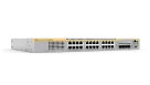 Hanwha - HV-x250-28XTm-10 - 10 Gigabit Layer 3 Lite Stackable Switch, 24x 100M/1/2.5/5/10G, 4x SFP/SFP+ ports and a single fixed PSU, US Power Cord. Optimized to use with Hanwha network camera products