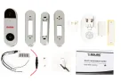 BOLIDE - BN-VDB - 5MP Smart Video Doorbell, Connects to Bolide iPac NX NVRs, 2.4/5G Wi-Fi Capable, Built-in Speaker and Mic, SD Card Slot, Human Detection, Package Dection, and Loitering Detection Analytics, POE, Silver Color, Includes Wall Mount Bra