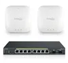 Engenius - EWS2910P-KIT-300 - EWS Starter Kit includes one unit EWS2910P + 2 units EWS300AP - EWS2910P: Wireless Management Switch with 8 GE PoE 2 GE SFP, IEEE802.3af, PoE Budget 61.6w, External Power Adapter