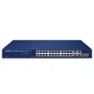 Planet - GSW-2824P - 24-Port 10/100/1000T 802.3at PoE + 2-Port 10/100/1000T + 2-Port Gigabit TP/SFP Combo Ethernet Switch (250W)