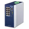Planet - IGS-4215-4P4T - IP30 Industrial L2/L4 4-Port 10/100/1000T 802.3at PoE + 4-Port 10/100/1000T Managed Switch (-40~75 degrees C)