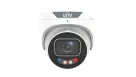 UNV - IPC3638SE-ADF28KMC-WP-I1 - UNV 8MP Tri-guard 3.0 Turret, 2.8mm(Wise-ISP, F1.0, Red&Blue light, Alarm&Audio I/O)