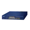 ACTi - PPSW-0105 - 8-Port Gigabit 802.3at Managed PoE Switch (PoE Budget 120W)