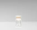 Jonard - RJ456AUS-100 - Unshielded RJ45 Passthrough Connector for CAT6A Cable, Pack of 100